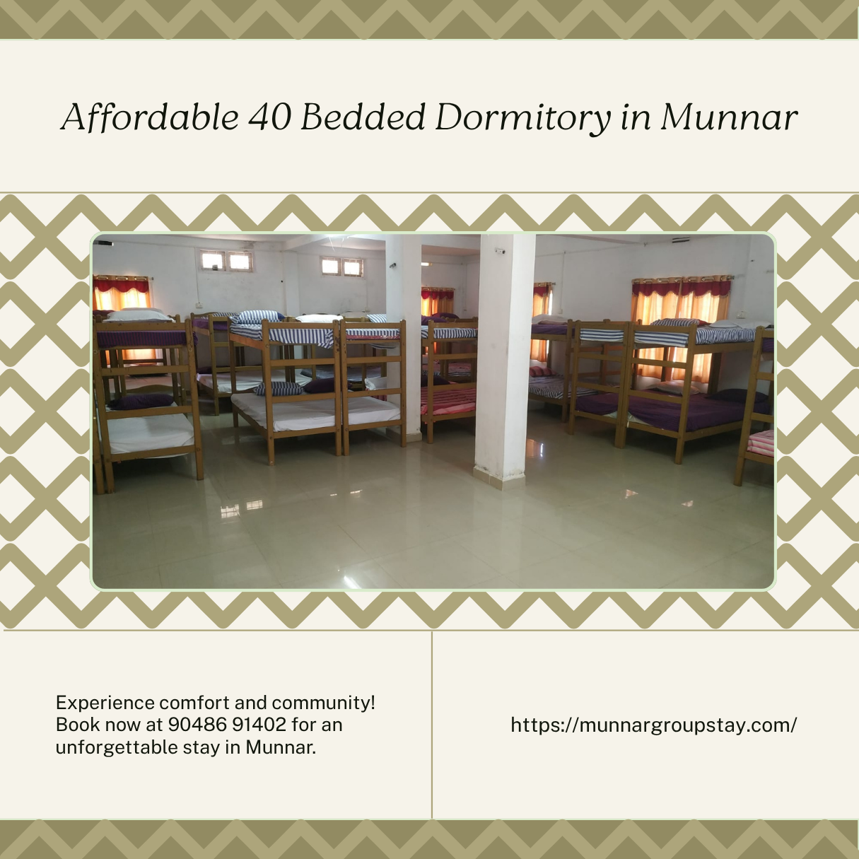 Dormitory in Munnar